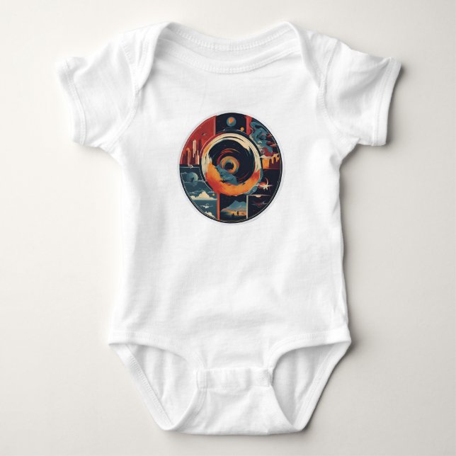 Enigma Baby Bodysuit (Front)