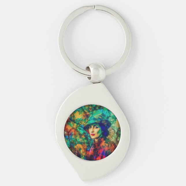 Enigma in Autumn  Key Ring (Front)