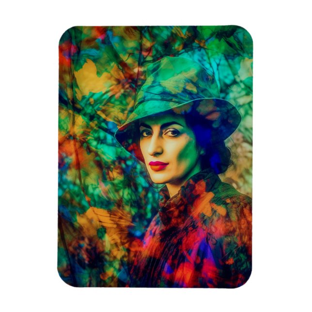 Enigma in Autumn  Magnet (Vertical)