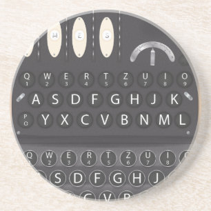 Enigma Machine Coaster