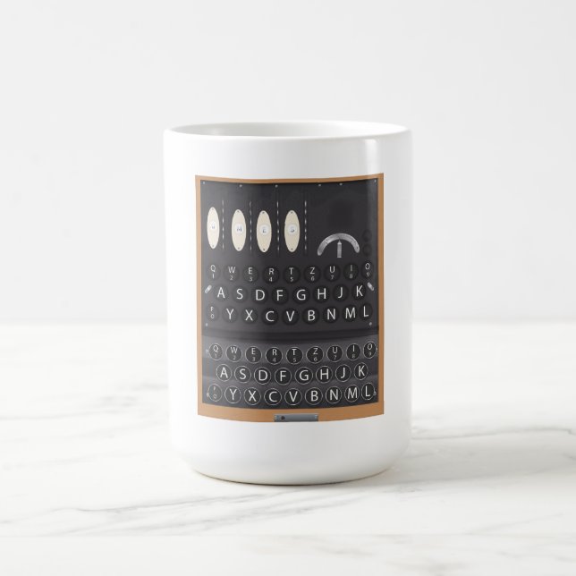 Enigma Machine Coffee Mug (Center)