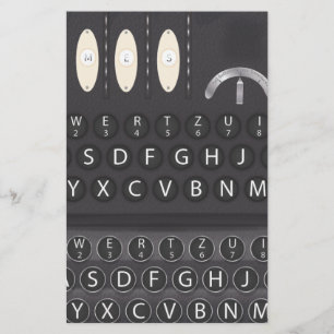 Enigma Machine Stationery