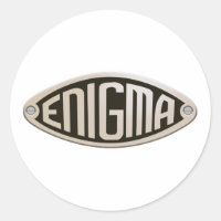 Enigma wwii code breaker logo
