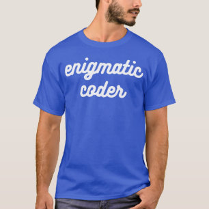 Enigmatic Coder Streetwearet 80s retro T-Shirt