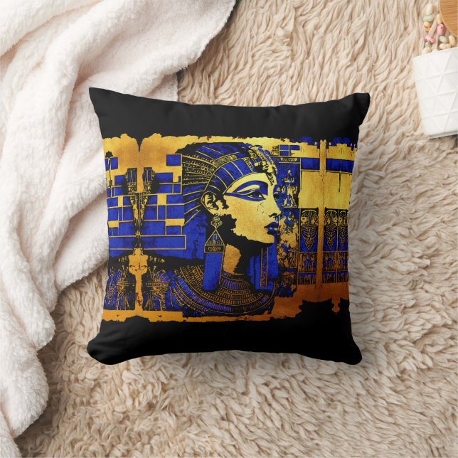 Enigmatic Egyptian Pharaonic Manuscripts Cushion (Blanket)