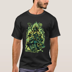 Enigmatic Necromancer Art Embraces The Mystical Wo T-Shirt