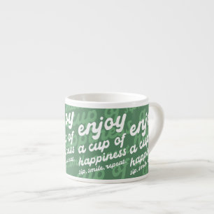 Enjoy a Cup of Happiness Motivational Mug