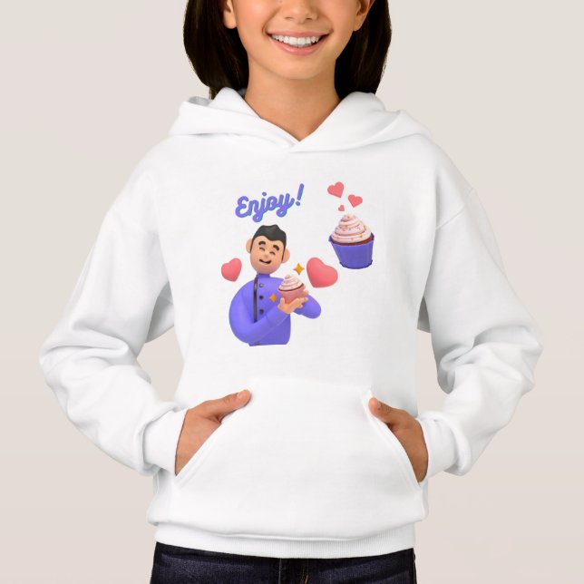 enjoy, a cupcake (Front)