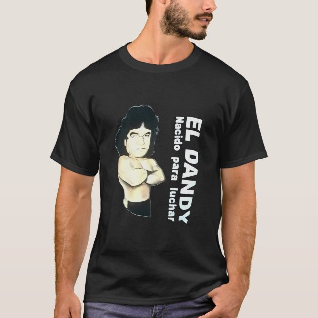 Enjoy a unique look with the "EL DANDY" shirt that (Front)