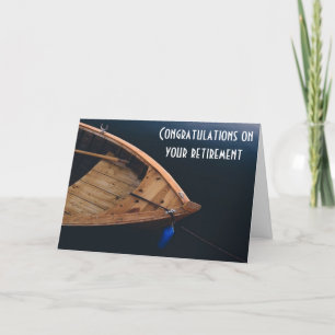 ENJOY AND CONGRATULATIONS ON YOUR **RETIREMENT** CARD