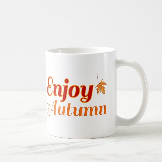 Enjoy Autumn, Enjoy a Cup of Joe! (Right)