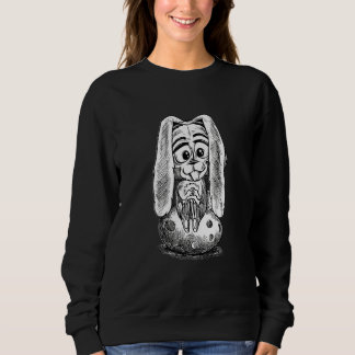 Enjoy & Celebrate Cool Cute Bunny Rabbits In Easte Sweatshirt