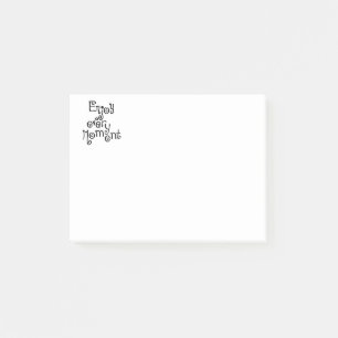Enjoy every moment post-it notes