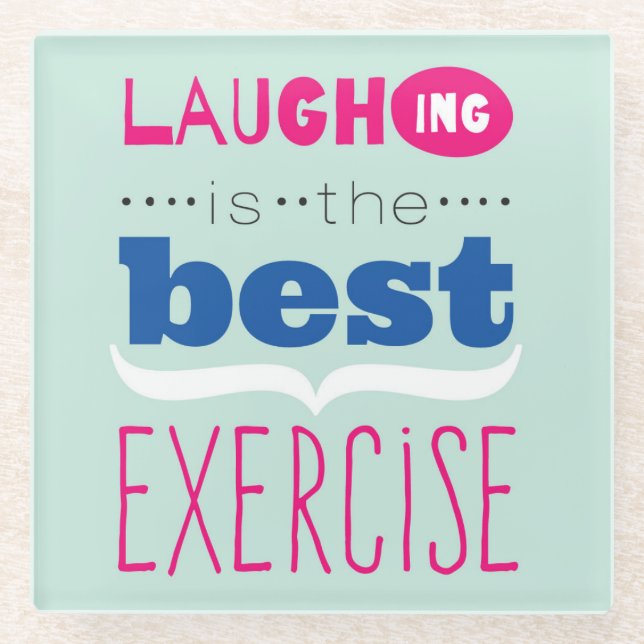 Enjoy Life Glass Coaster (Front)