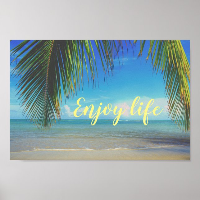 Enjoy life poster (Front)