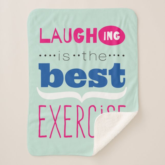 Enjoy Life Sherpa Blanket (Front)