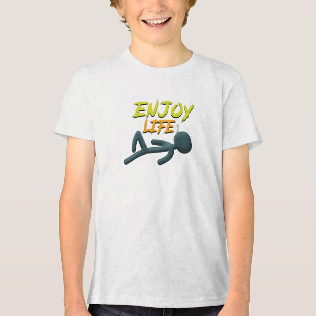 Enjoy Life Tri-Blend Shirt (Front)