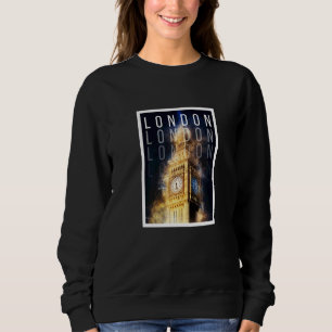 Enjoy London  I Love London Cool London Big Ben Sweatshirt