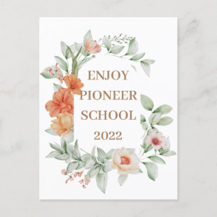 Enjoy Pioneer School 2022 Postcard