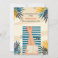 Enjoy Relaxing and Reading Retirement Party