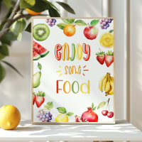 Enjoy some food Two-tti frutti birthday 