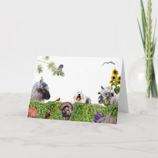 Enjoy the abundance of earth :HappyThanksgiving Holiday Card