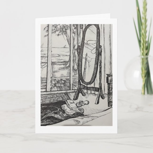 Enjoy The Beach Card (Front)