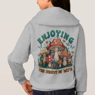 enjoy the beauty of life girl hoodie