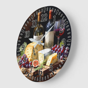 Enjoy the best in life  large clock