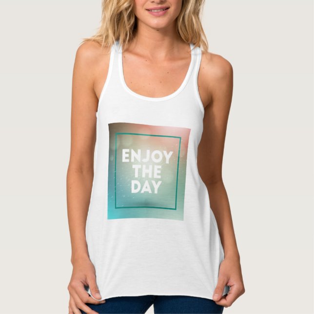 Enjoy The Day Singlet (Front)