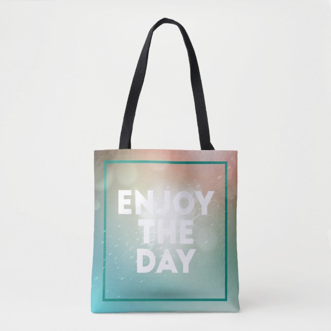 Enjoy The Day Tote Bag (Front)