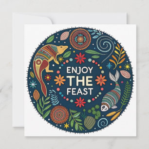 ENJOY THE FEAST CARD