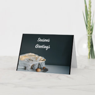 *ENJOY THE HOLIDAY SEASON* AND HAPPY NEW YEAR TOO CARD