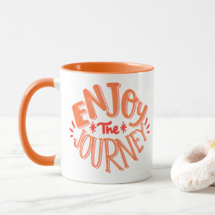 Enjoy the Journey - Retro Motivational Mug