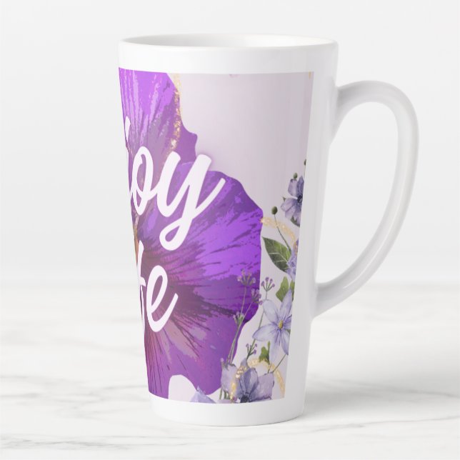 ENJOY THE LIFE LATTE MUG (Right)