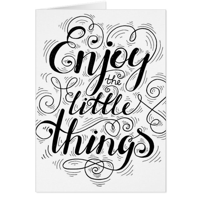 Enjoy The Little Things 1 (Front)