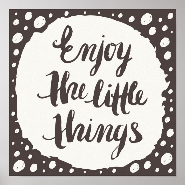 Enjoy The Little Things 3 Poster (Front)