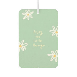 Enjoy the little things car air freshener