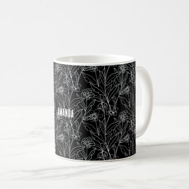 Enjoy the Little Things flowers Coffee Mug (Front Right)