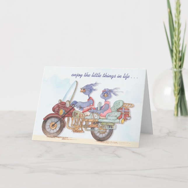 Enjoy the Little Things - Greeting Card (Front)