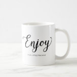 Enjoy the Little Things | Mug<br><div class="desc">Sip with style! Custom designed mugs make mornings more enjoyable.</div>