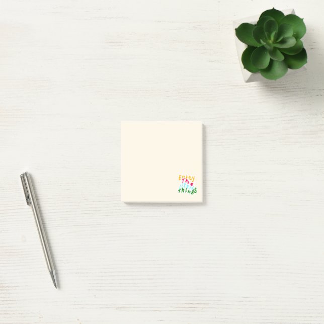 Enjoy the Little Things Sticky Notes (Office)