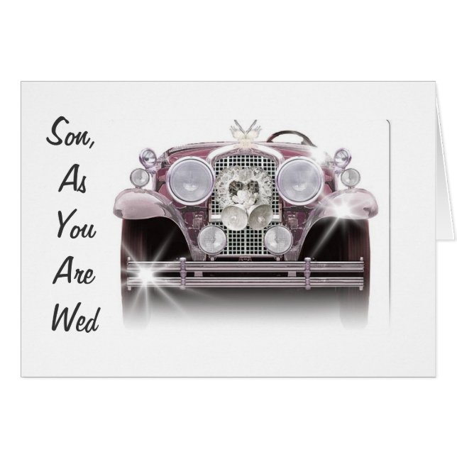 ENJOY THE RIDE- ON WEDDING DAY (Front Horizontal)
