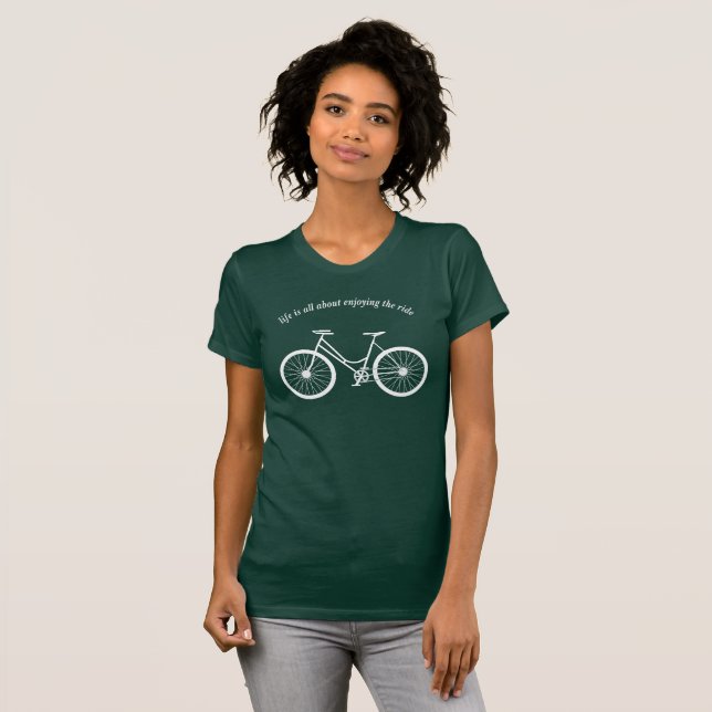 enjoy the ride women T-Shirt (Front Full)
