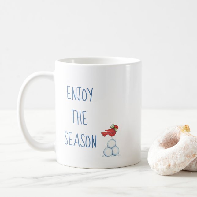 Enjoy the Season Coffee Mug (With Donut)