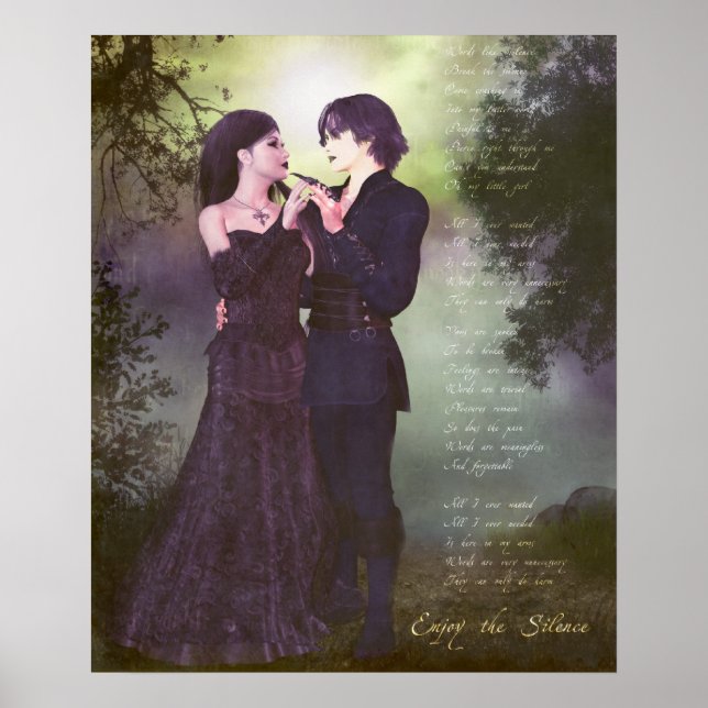 Enjoy the Silence Poster (Front)