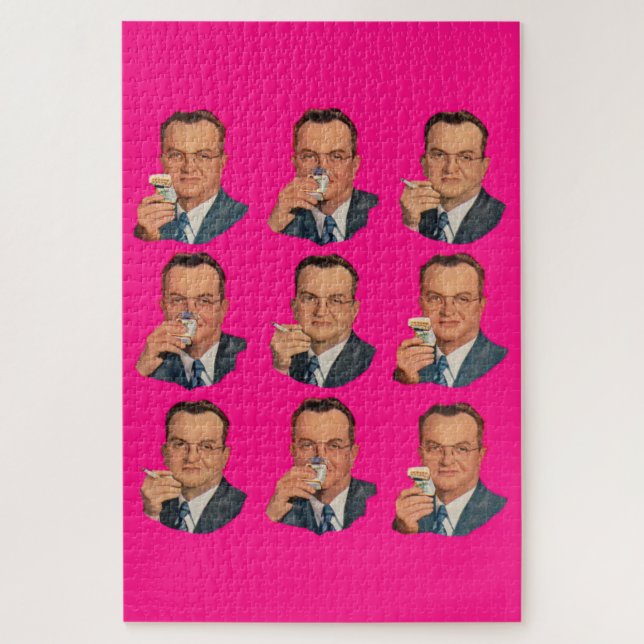 Enjoy the Smoke, Enjoy the Pack Jigsaw Puzzle (Vertical)