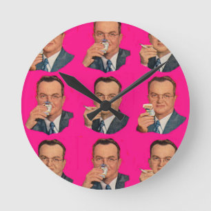 Enjoy the Smoke, Enjoy the Pack Round Clock