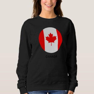 Enjoy Wear Canada Flag Illustration Graphic 1 Sweatshirt