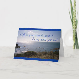Enjoy What You See! (farewell) Card